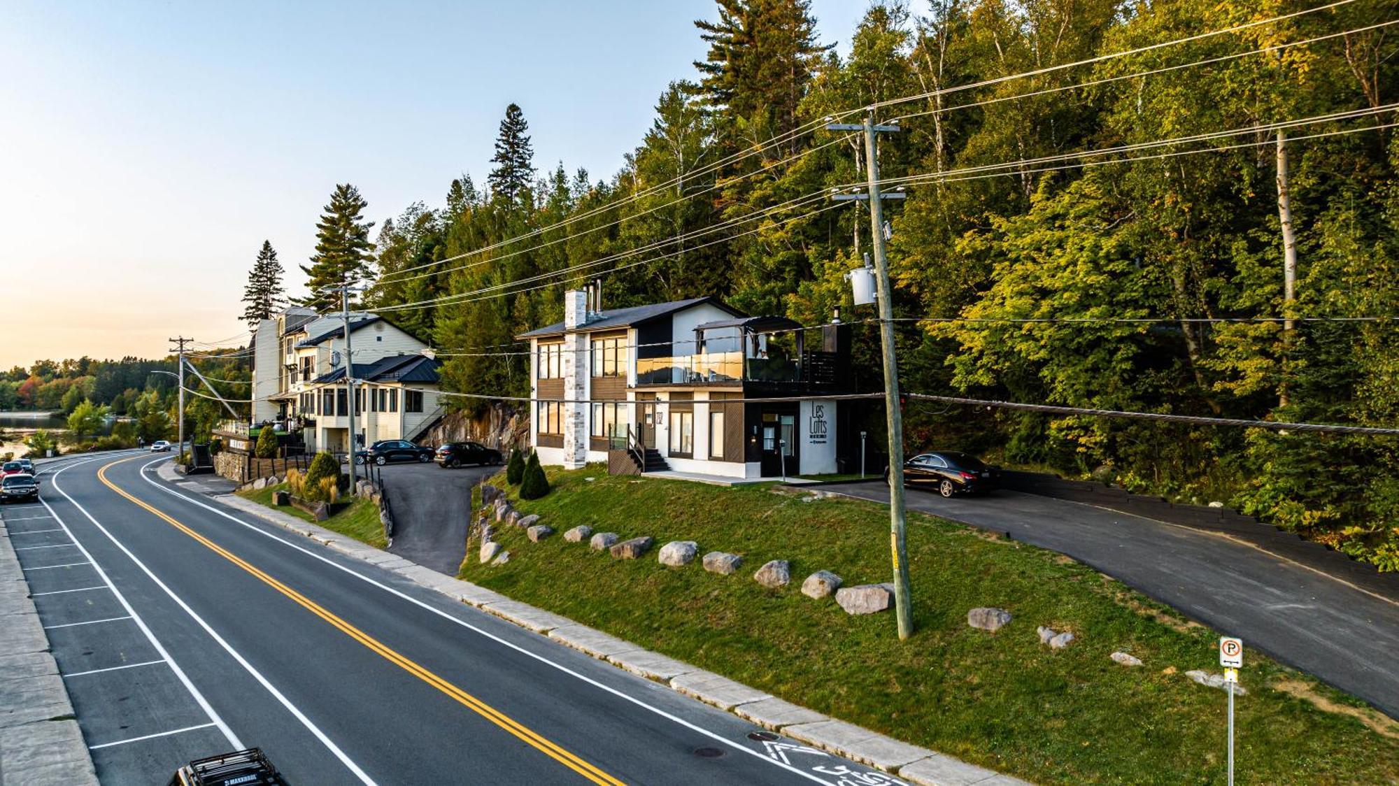 Les Lofts Du Lac Des Sables By Kasania Sainte-Agathe-des-Monts Exterior photo